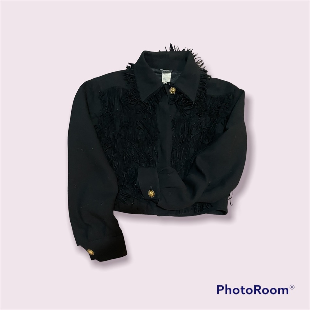 Istante by Versace black two piece suit